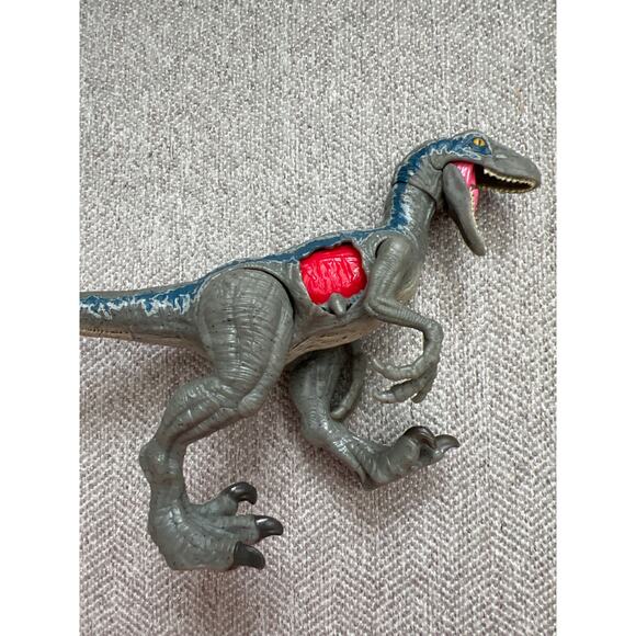 Jurassic World Baby Dinosaur Dino T Rex Raptor Red Lot of 5 Toys Cake Topper - Picture 5 of 7